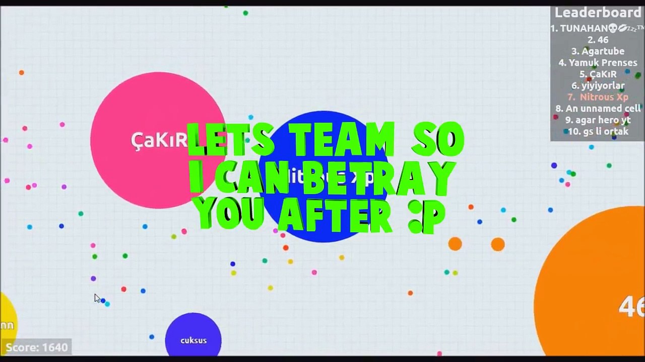 Agar.io Gameplay