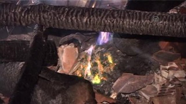 Yangında 207 Küçükbaş Hayvan Telef Oldu