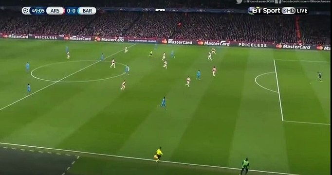 Petr Čech Save vs Neymar Arsenal v. Barcelona 23.02.2016 HD