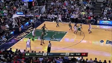 NBA Recap Milwaukee Bucks vs Utah Jazz  February 5, 2016  Highlights (News World)