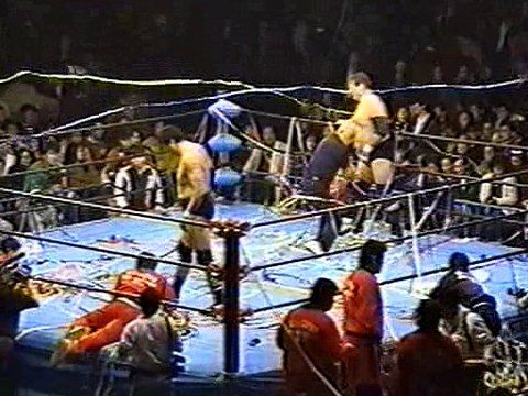 Jumbo Tsuruta vs Stan Hansen 28/01/92