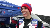 Yoshimura Suzuki's Jakes Lewis Superbike Rain Experience