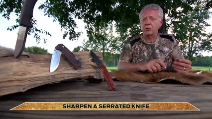 Total Outdoorsman: How to Sharpen a Serrated Knife