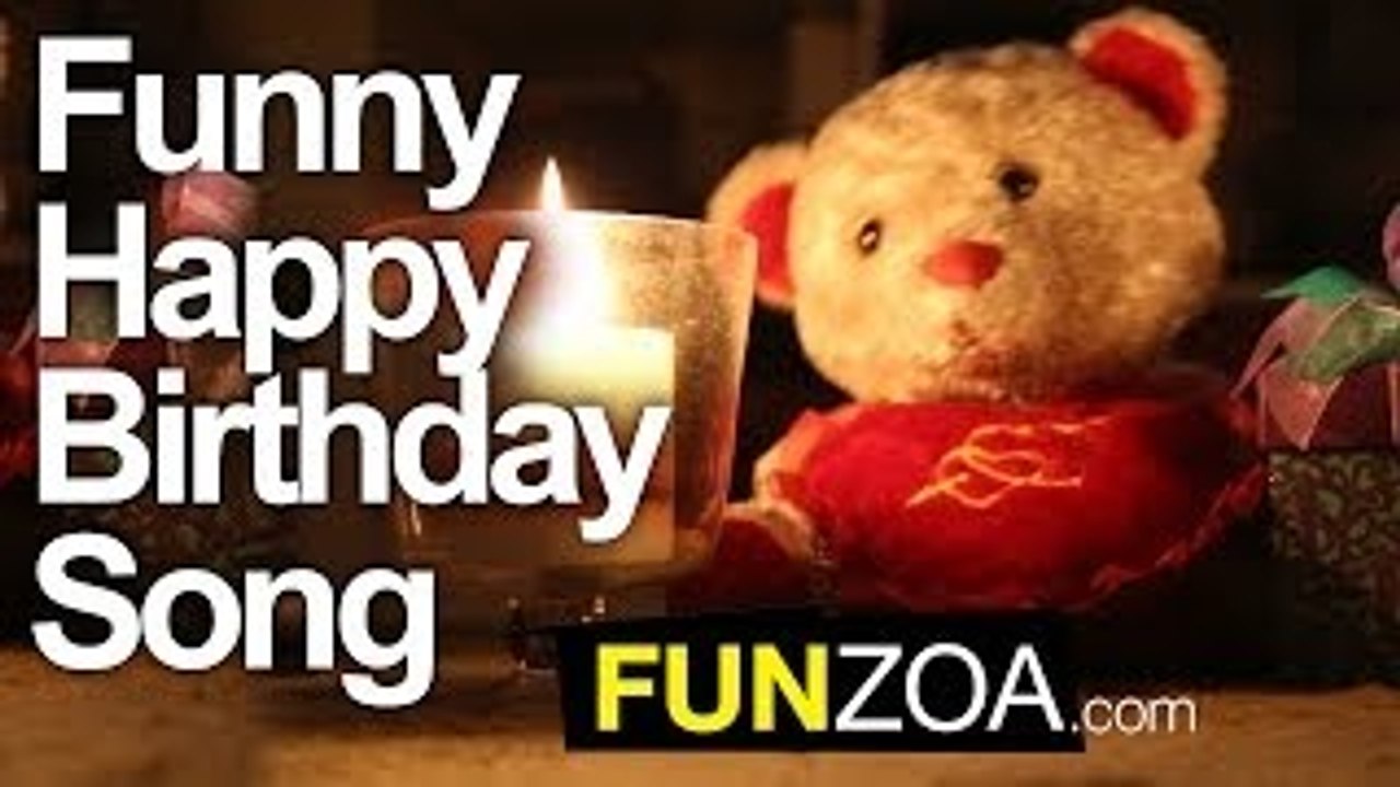 Funny Happy Birthday Song - Cute Teddy Sings Very Funny Song