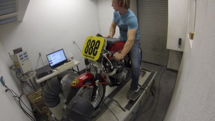 Honda CB350 Dyno Run