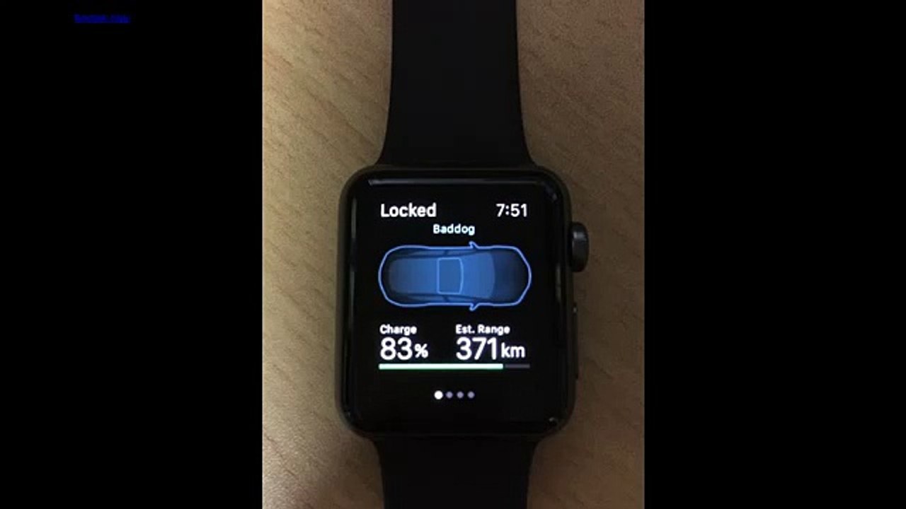 Now Use An Apple Watch To Summon A Tesla Model S (News World)