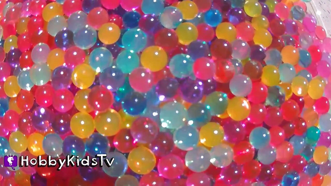 Worlds Biggest ORBEEZ Pool Surprises! Toys Minion, Marvel Blind Boxes HobbyKidsTV