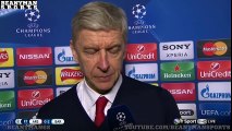 Arsene Wenger Post Match Interview - Arsenal 0-2 Barcelona -