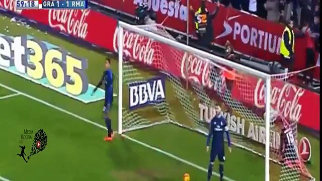 هدف المغربي يوسف العربي ضد ريال مدريد 2016 HD تعليق حفيظ الدراجي (Latest Sport)