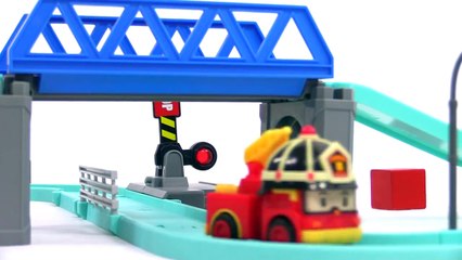 Robocar Poli Toy Collection - ROAD CLOSED! Toy Cars demo (로보 카 폴리)
