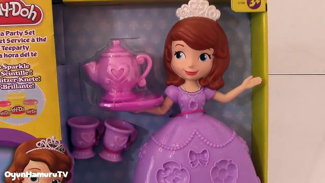 Play Doh Sofia Çay Partisi Oyun Hamuru Seti Oyuncak Tanıtımı