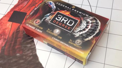 New Turkey Load: Federals 3rd Degree