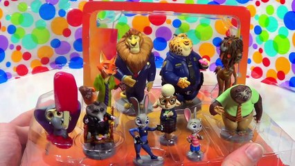 Video herunterladen: Disney Zootopia Toy Figures Review: Judy Hopps, Nick Wilde, Clawhauser, Yax and more!