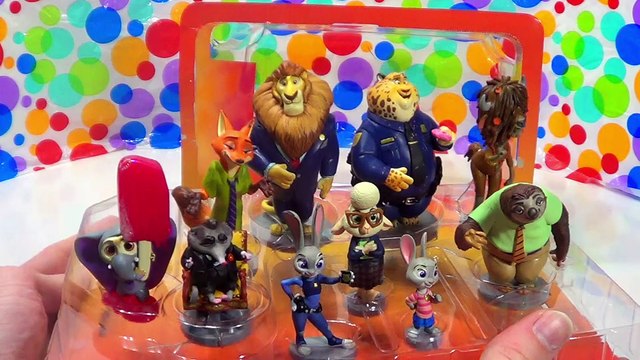 Disney Zootopia Toy Figures Review: Judy Hopps, Nick Wilde, Clawhauser, Yax and more!