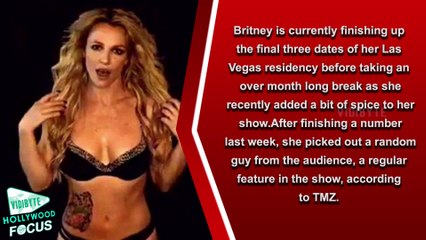 Britney Spears Shows off Fake Torso Tattoo While in Underwear for Music Video Teaser
