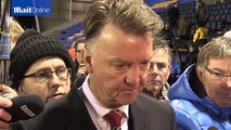Van Gaal reflects on Man United's 0-3 win against Shrewsbury