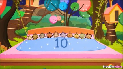 Ten In The Bed | Nursery Rhymes | Fun Nursery Rhymes by Hooplakidz