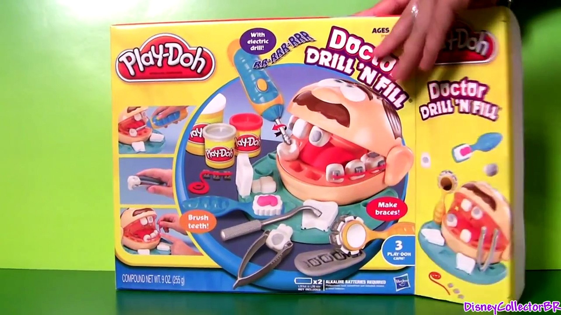 Play Doh Doctor Drill N Fill Playset Dentist Mater Disney Pixar Cars El Dentista Bromista Brincalhão - video dailymotion