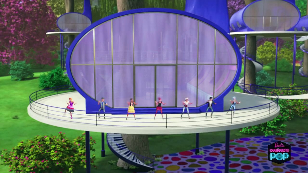 Trailer Barbie Campamento Pop