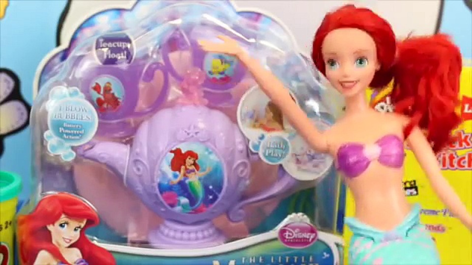 disney princess ariel bubble tea set