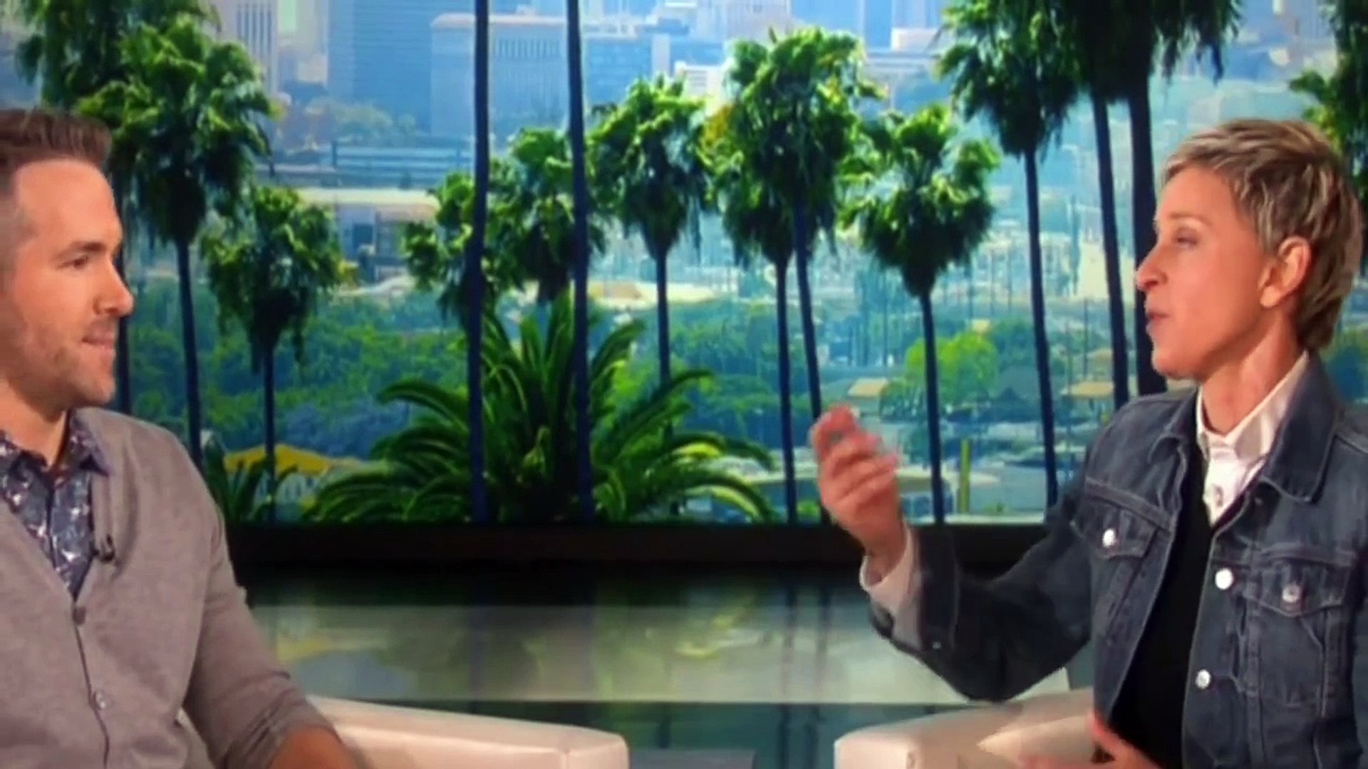 Ryan Reynolds Interview On Ellen Feb 17 2016 HD - video Dailymotion