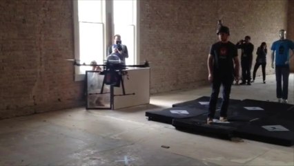Watch A Stun Gun Drone Tase An Intern