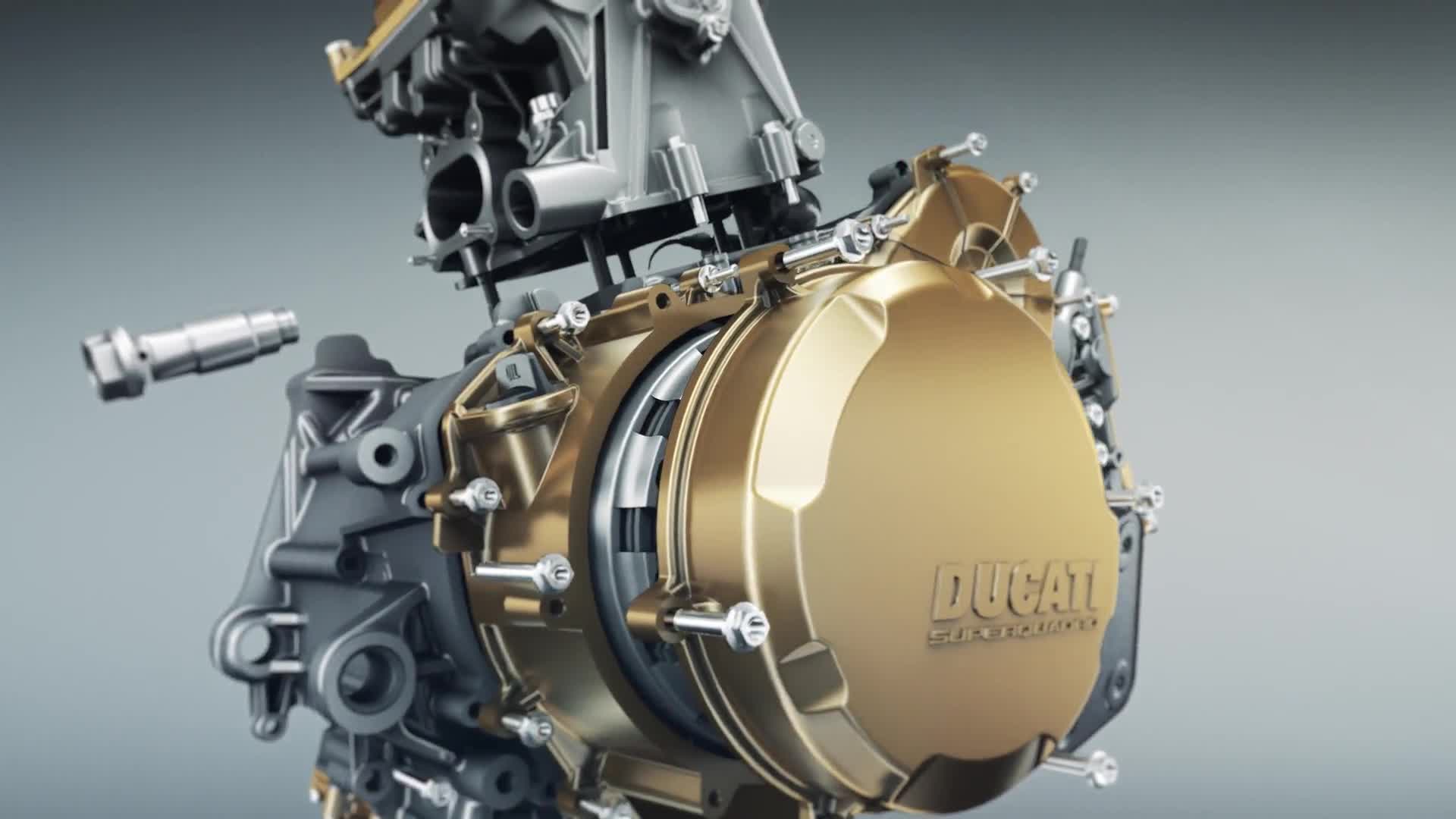 Ducati Superquadro Engine Video