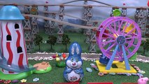 Peppa Pig Play Doh Kinder Surprise Eggs Molly Thomas The Tank Hello Kitty Mega Bloks Easter Egg