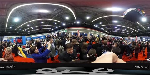 360° View Inside the GOP Debate Spin Room | ABC News