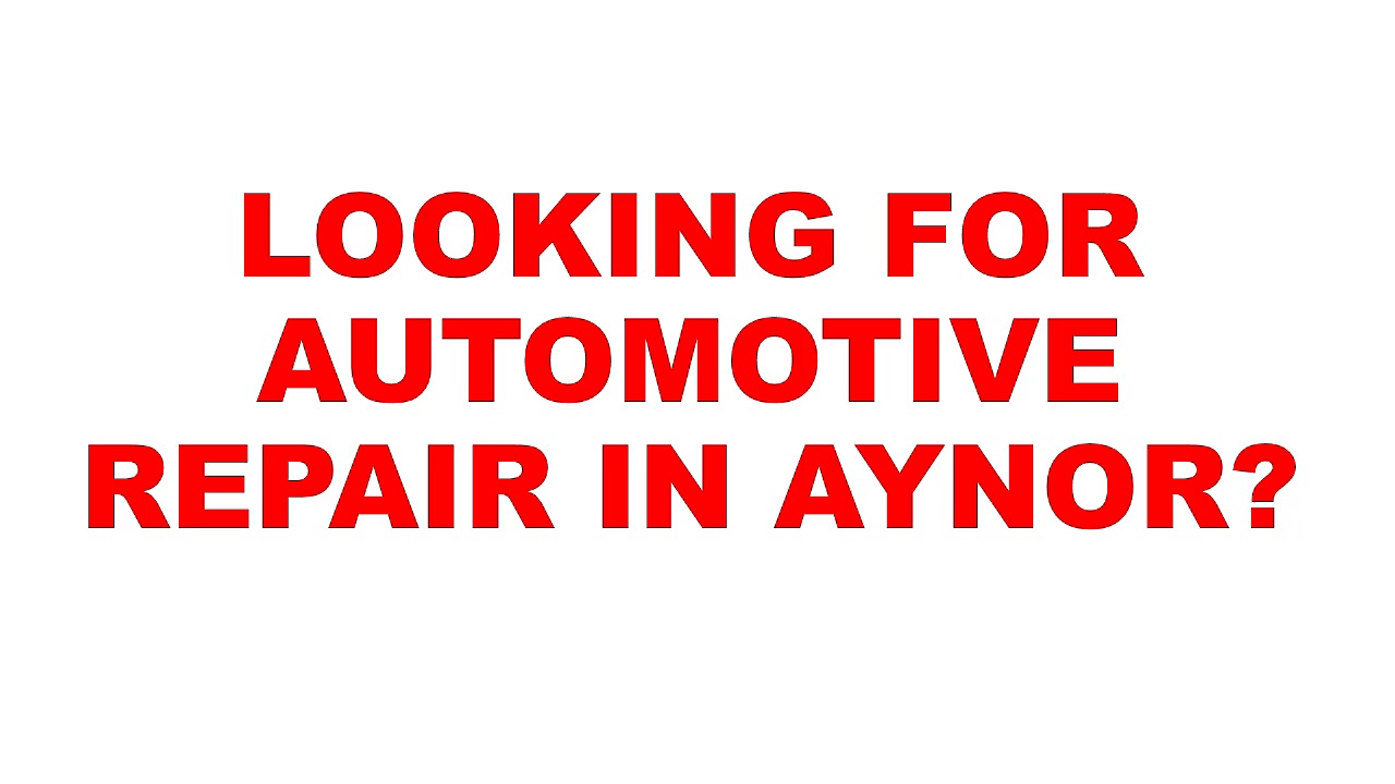 Aynor Automotive Repair | Automotive Repair In Aynor | Automotive Repair Aynor