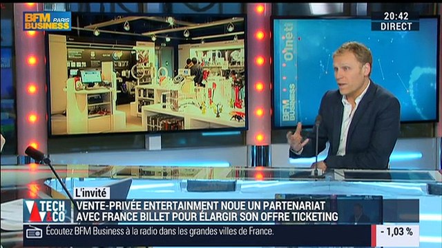 Billetterie en ligne: Vente-privée est aujourd'hui leader sur le segment de la vente événementielle ticketing , Thomas Kouck - 23/02