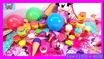 Play Doh surprise ice cream cones Play doh youtube video for kids with toys in playdoh surprise