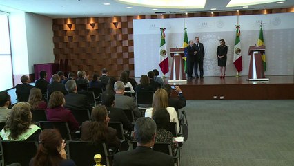 México y Brasil acuerdan reconocimiento de cachaza y tequila