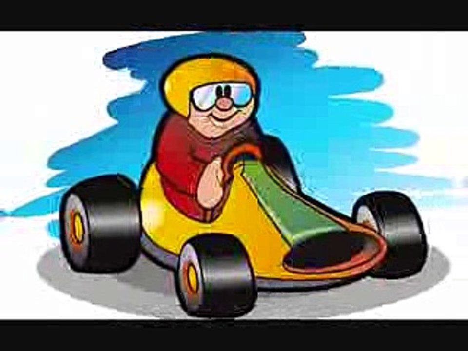 New Duck Funny cars cartoon for kids Funny car video