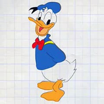 New Duck How to draw cartoons animation Donald Duck