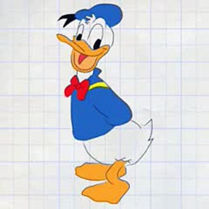 New Duck How to draw cartoons animation Donald Duck