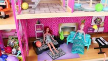Surprise Eggs & Surprise Toys DOLLHOUSE ❤ Shopkins Frozen Elsa Anna DisneyCarToys