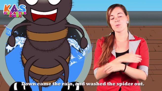 Incy Wincy Spider Nursery Rhyme With Actions | Action Songs For Children | Kids Action Songs