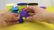 Cookie Monster Play Doh How To Make a PlayDoh Cookie Monster Sesame Street Play Doh