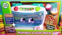 NEW Leap Frog Number Lovin Oven Learning Toy Baking Play-Doh Food Spaghetti Cupcakes Pizza All Toy