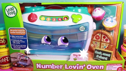 Download Video: NEW Leap Frog Number Lovin Oven Learning Toy Baking Play-Doh Food Spaghetti Cupcakes Pizza All Toy