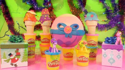 Play Doh Surprise Ice Cream LaLaLoopsy Girls Toys + Egg Surprise MLP Disney Cars Toy Club DCTC