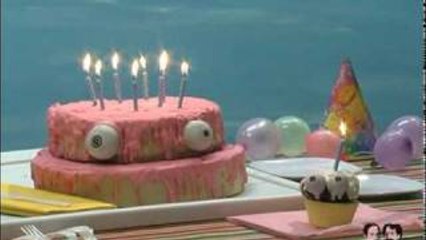 Happy Birthday Song ! Funny Singing Cake