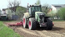 XERION 5000, 936 Vario   2x MASCHIO Jumbo 7 m Soil Preparation in Italy 2014