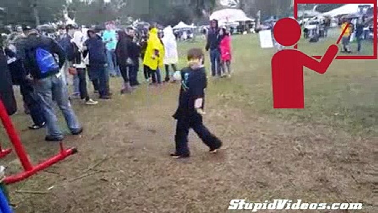Chubby Kid Has Weird Dance