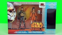 Star Wars Rebels: Mission Series The Ghost: Jedi Reveal Figure Pack Toy Review & Unboxing, Hasbro