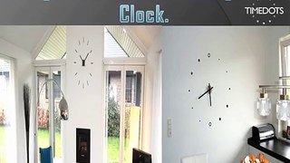 Design Wall Clock and Large Wall Clock : time-dots.com