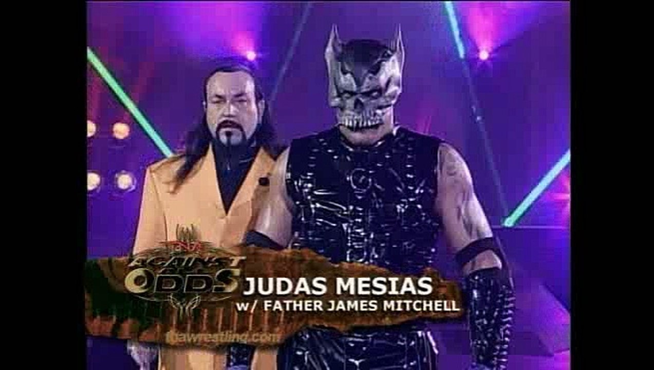 Abyss vs. Judas Mesias- Barbed Wire Massacre 2- TNA Against All Odds 2008 (FULL MATCH)