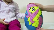 My Little Pony Fluttershy Sürpriz Yumurta Oyun Hamuru -LPS Minişler Barbie Yoohoo