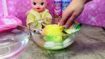 Baby Alive Bath Time Color Change Water Bubble Bath ❤ Surprise Fizz Egg & FOAM Soap DisneyCarToys